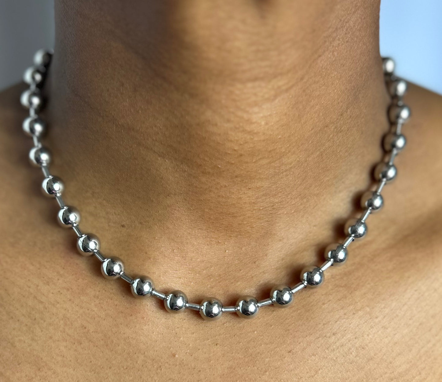 The Meter Ball Chain Necklace