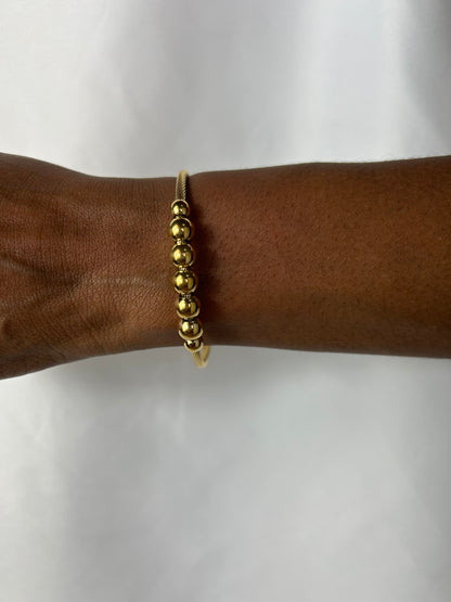 The Multi Ball Bangle Bracelets