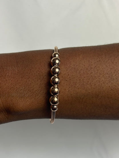 The Multi Ball Bangle Bracelets