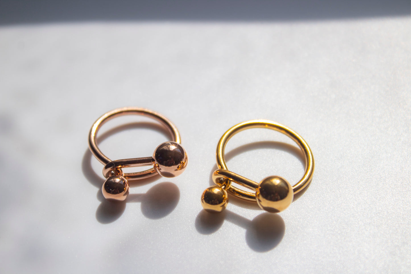 The Smooth Ball Back Ring
