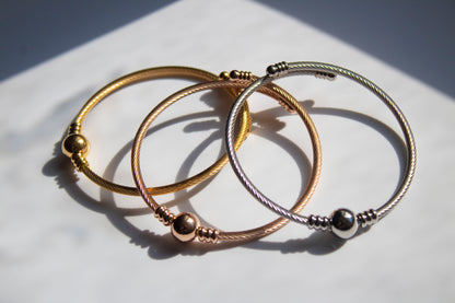 The Ball Bangle Bracelets